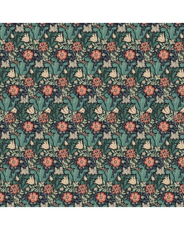 5. William Morris Floral Wallpaper