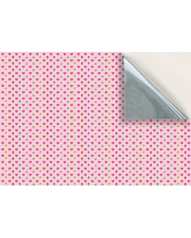 7. Cupcakes & Hearts on Pink Wallpaper