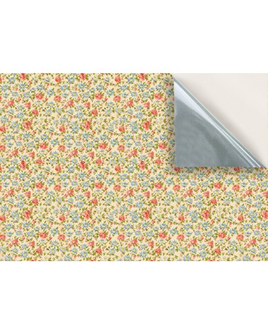21. Floral on Cream Wallpaper