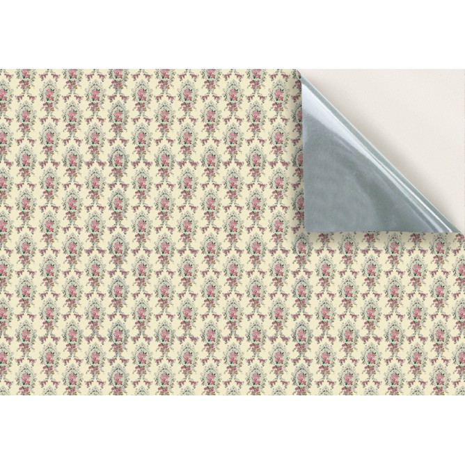 Cream Sticker Wallpaper | Adhesive Dolls House Decor | Stick & Go