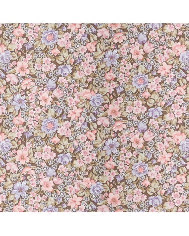 26. Pink & Blue Floral Wallpaper