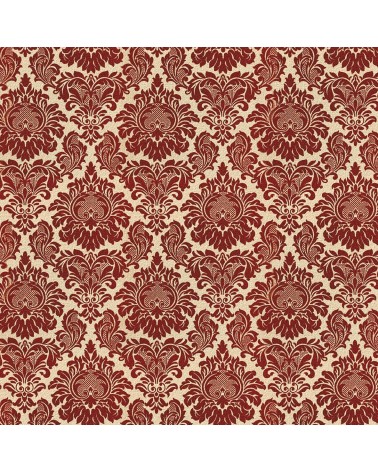 122. Victorian Velvet Red Wallpaper
