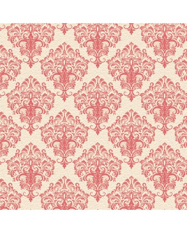 125. Victorian Pink Rococo Wallpaper