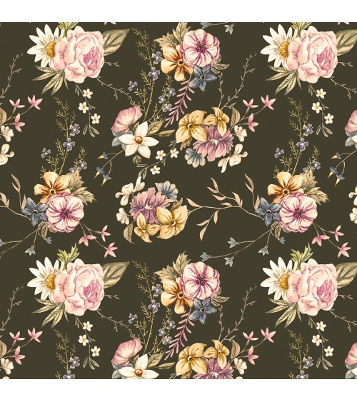 128. Victorian Floral Pink...