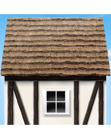 195. Thatch Layered Brown