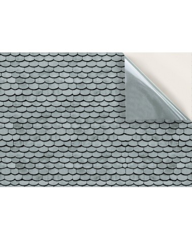 91. Scallop Grey Roof Tiles