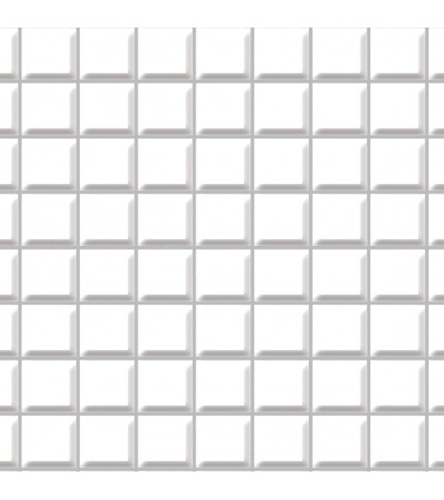 74. White Square Tiles