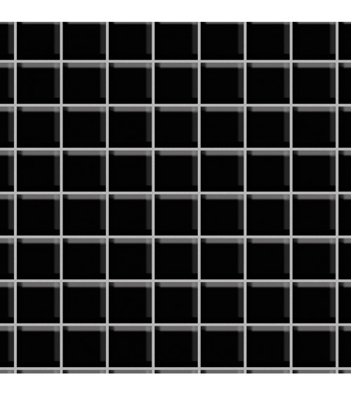 75. Black Square Tiles