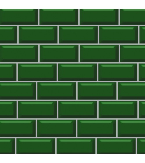 80. Green Metro Tiles