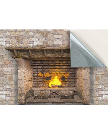 176. Feature Wall / Natural Stone Fireplace