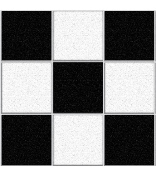 42. Black & White Chequered...